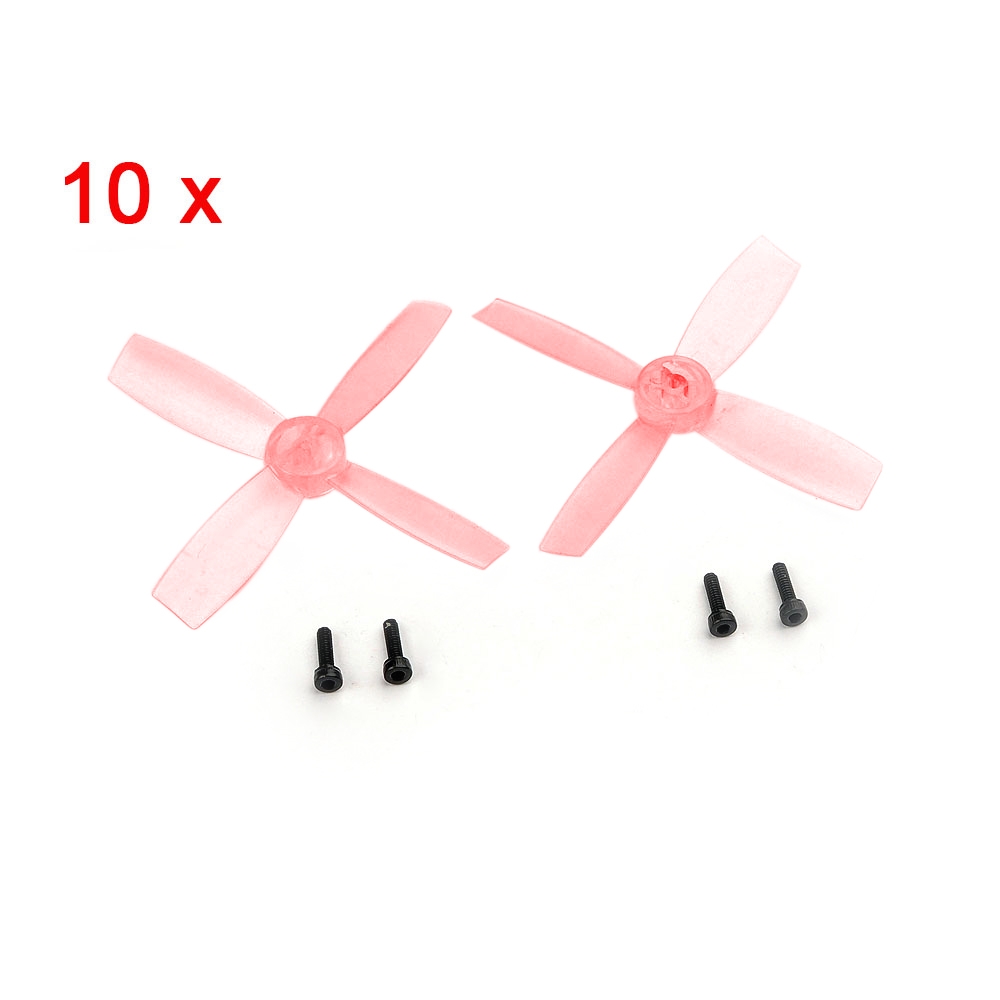 10 Pairs Racerstar 2435 60mm 4 Blade Propeller 1.5mm Hole For 11xx Motors 80-110 FPV Racing Frame