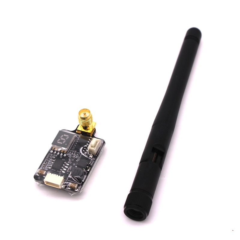 5.8G 48CH 25mW/600mW Switchable Mini FPV AV Transmitter RP-SMA with 5V BEC Output