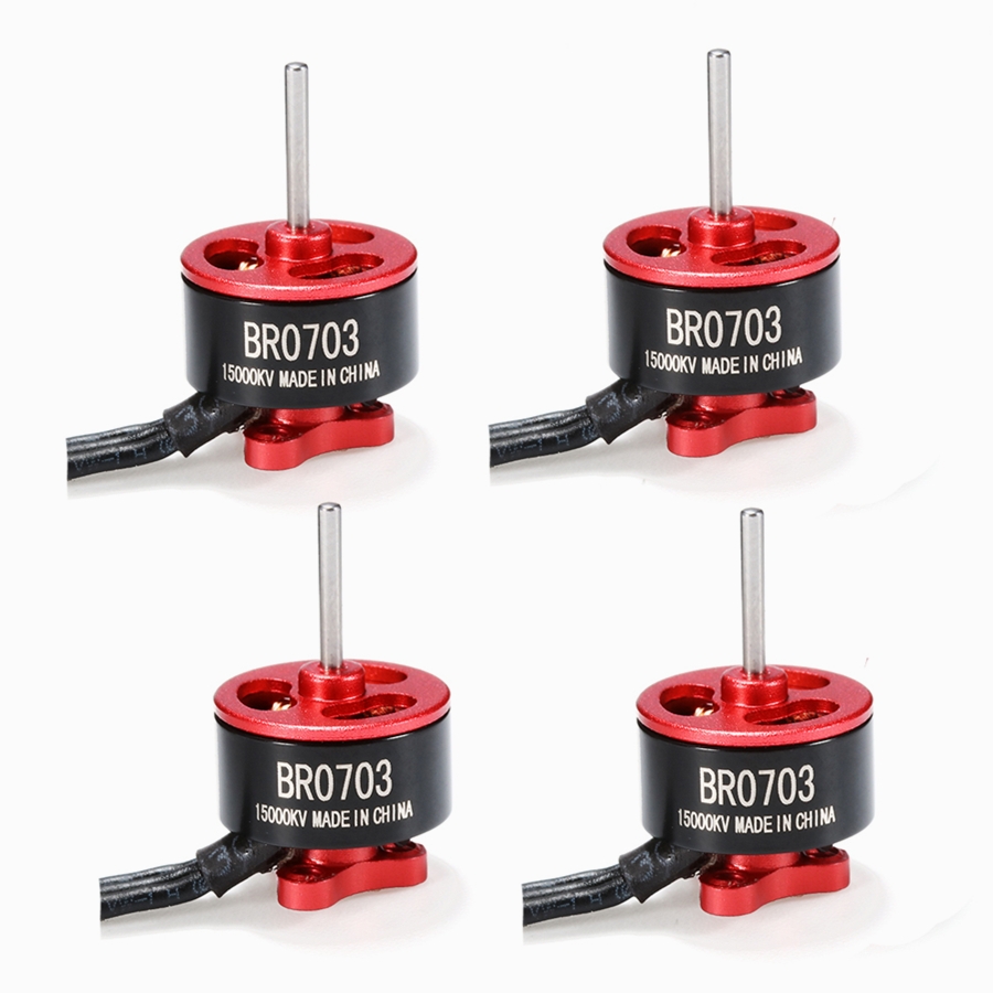 4X Racerstar Racing Edition 0703 BR0703 15000KV 1-2S Brushless Motor For 60 80 100 FPV Racer 1.9g