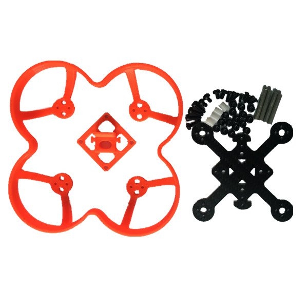 Realacc Orange85 FPV Racer Spare Part Racing Frame Kit with Aluminum Column Screws