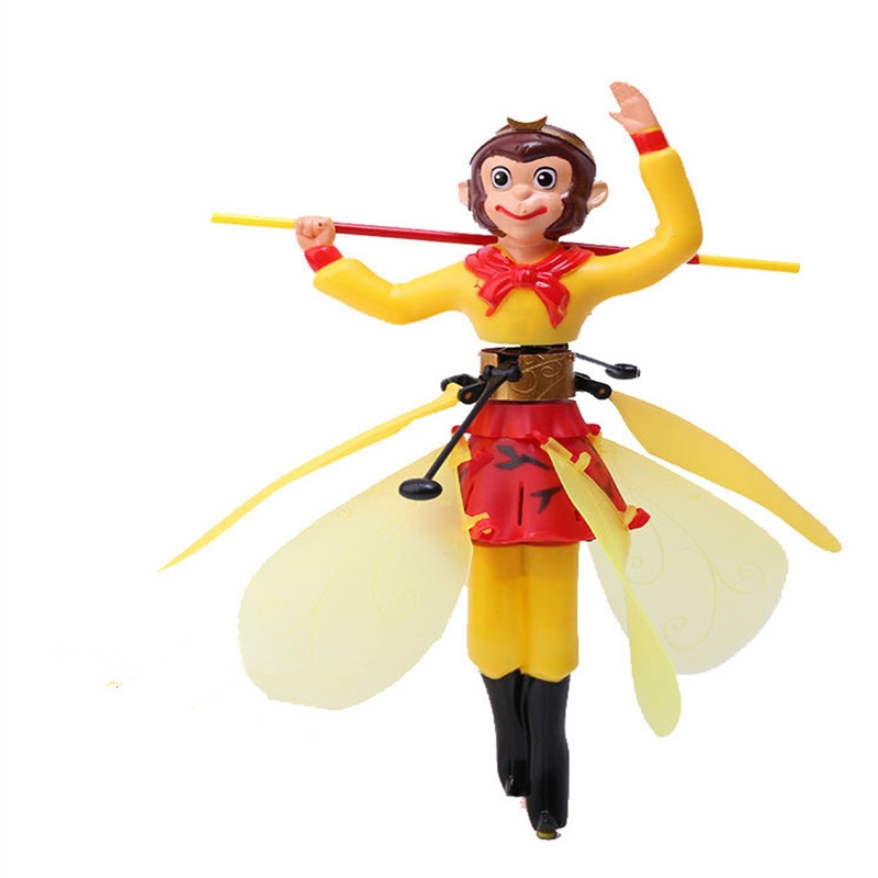 Cute Remote Control Simulation Sun Wukong Sensor Flying Toys With Remote Controller For KidsGift