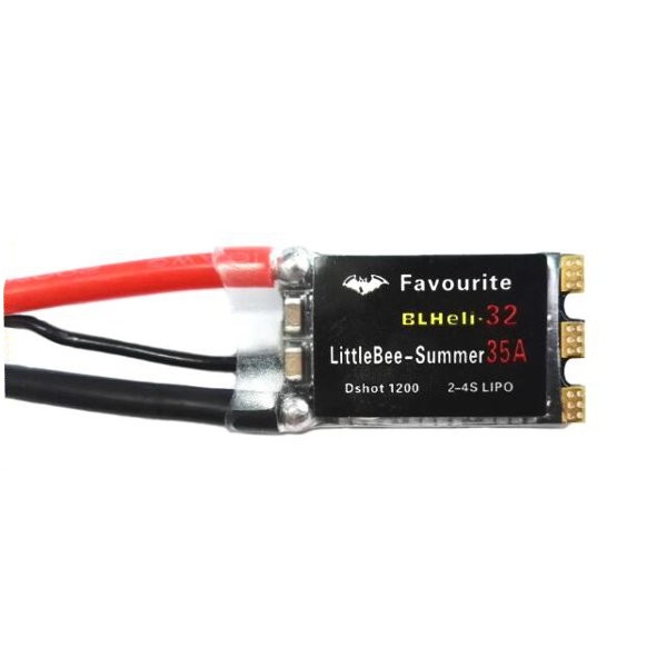 4X Favourite FVT LittleBee Summer 35A 2-4S BLHeli_32 FPV Racing Brushless ESC Dshot1200 Ready