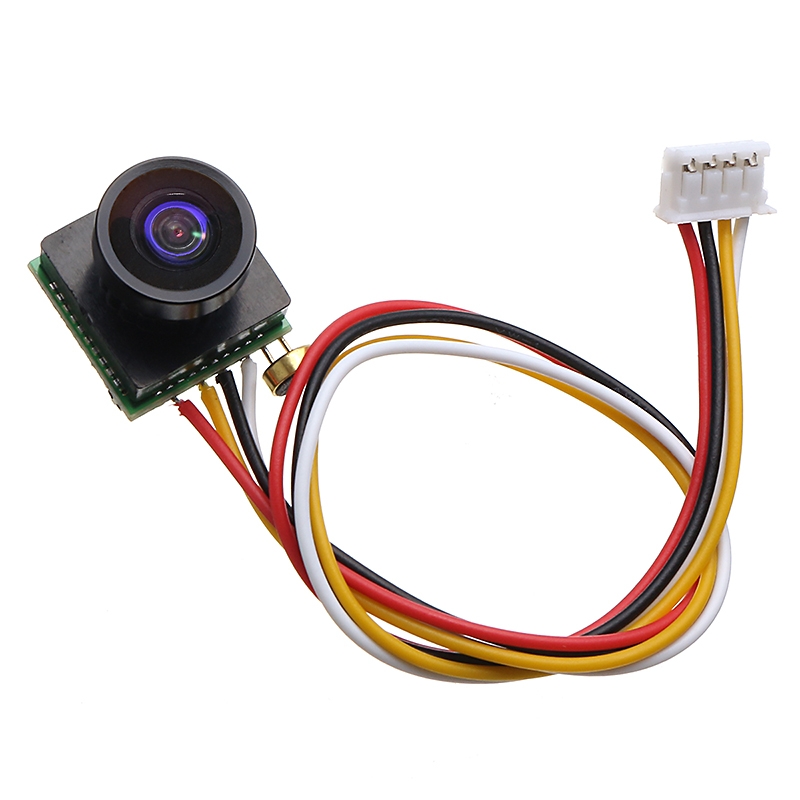 1/4 CMOS 600TVL 1.8mm FOV 170 Degree Wide Angle Mini FPV Camera PAL/NTSC 5V-12V Step-down Regulator