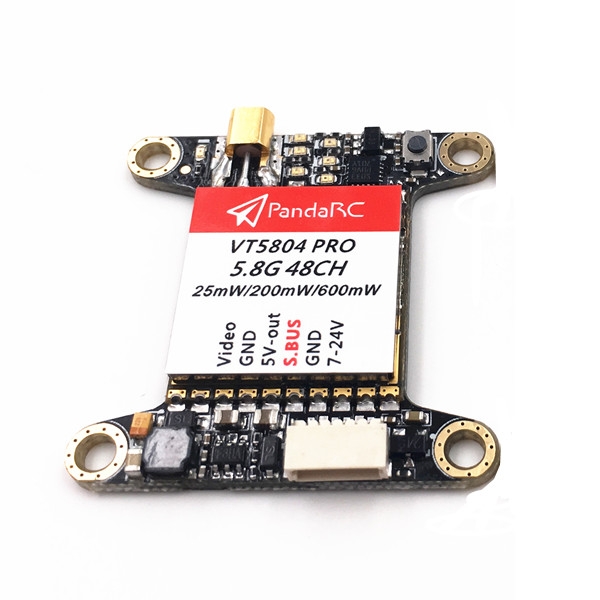 Upgrade VT5804 Pro 5.8G 48CH 25mW/200mW/600mW Switchable S.BUS FPV Transmitter 