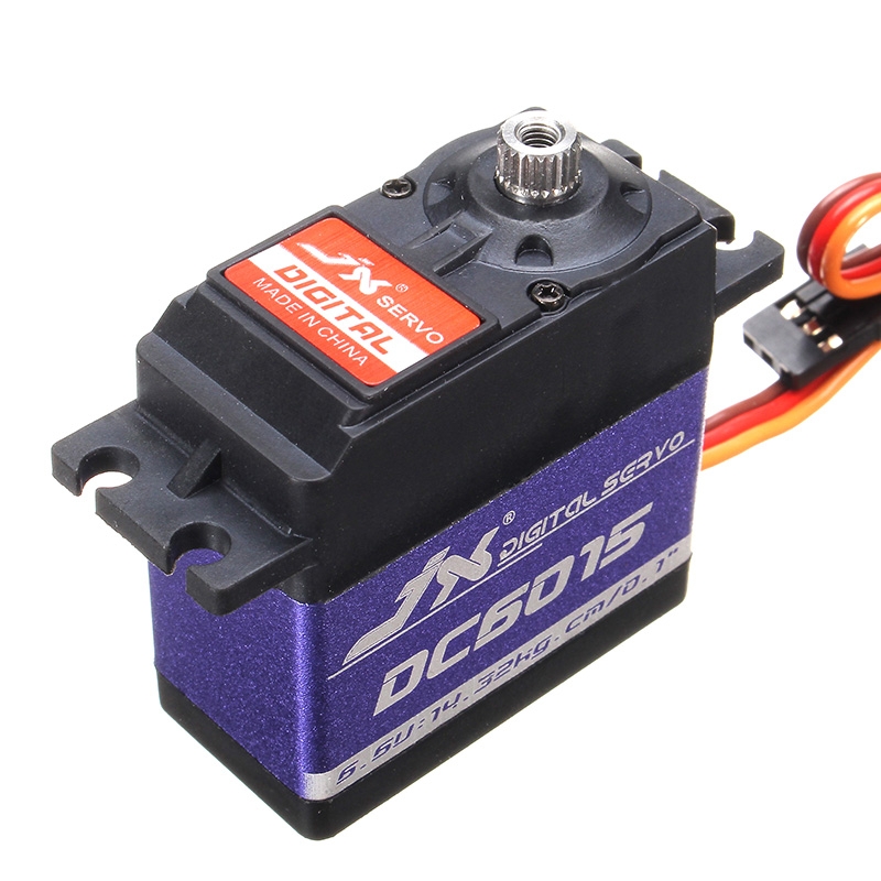 JX DC6015 DC Digital Servo Standard Angle For RC Model Transsmitter Radio