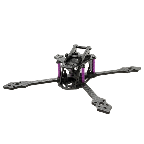 Realacc Blackbird 205 210mm 4mm Arm Thickness Carbon Fiber FPV Racing Frame with PDB Board 90g 