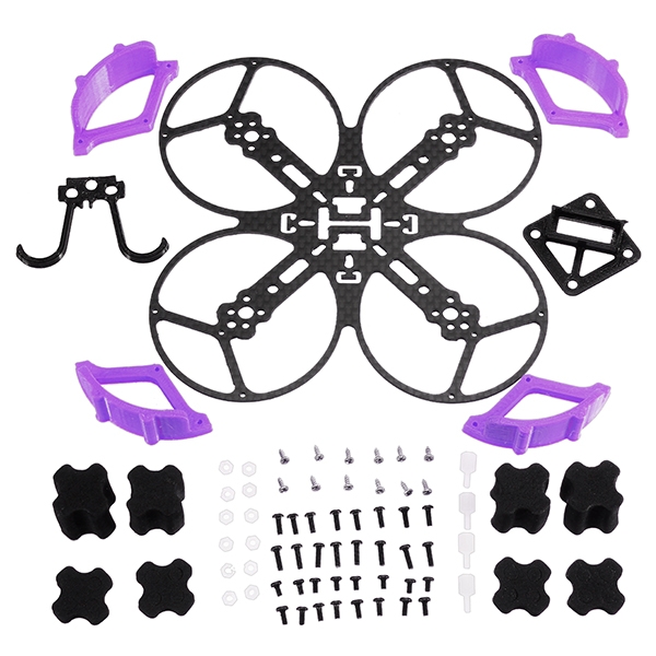 FQ85 85mm Frame Kit 1.5mm 3K Carbon Fiber Support 1102 1103 1104 Motor