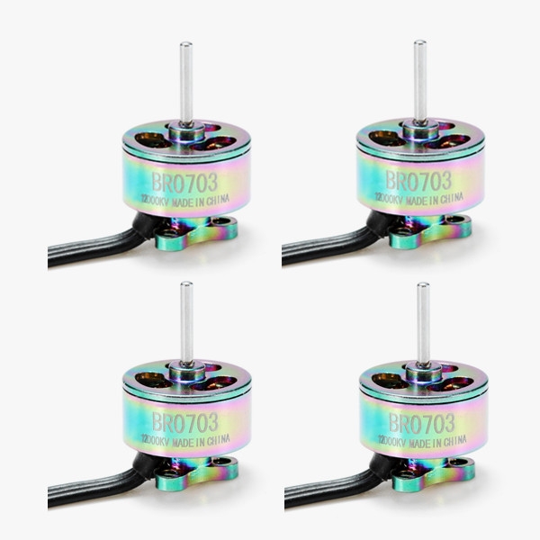 4X Racerstar 0703 BR0703 SE 12000KV 1-2S FPV Racing Brushless Motor