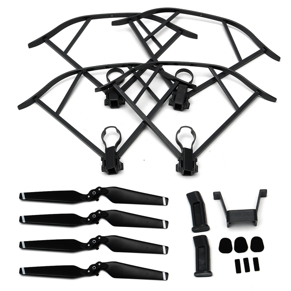 Heightened Landing Gear + Protector Guard + Propellers Blade Set For DJI Mavic Pro