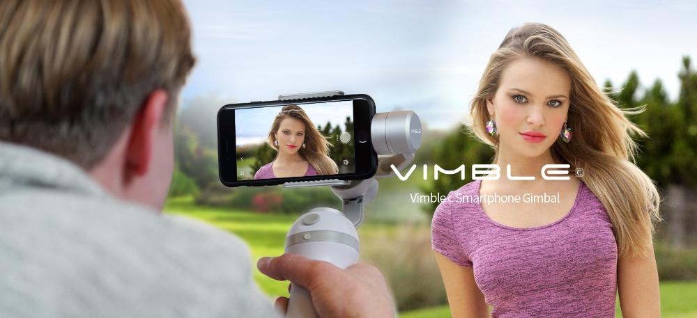 Feiyu Tech Vimble C 3-Axis Brushless Handheld Steady Gimbal for Smartphone Black