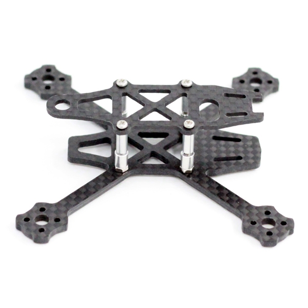 A-max IMP 95X 95mm Wheelbase 2.5mm Arm Carbon Fiber FPV Racing Frame Kit 11g