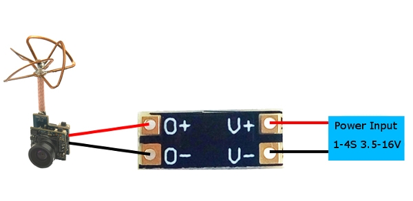 FlyFox LC Filter Module for FPV Racing To Eliminate Video Signal Ripple Interference