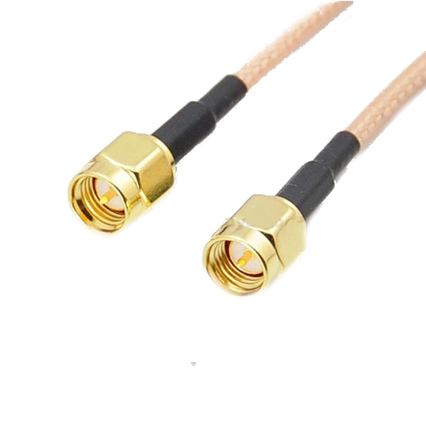 5PCS SMA Male To SMA Male Pigtail Adapter Extended Cable