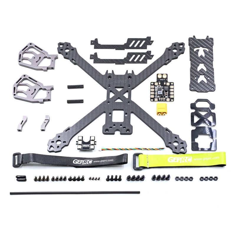 GEPRC GEP-KX5 Elegant 243mm FPV Racing RC Drone X Frame Kit 4mm Arm w/ PDB 5V & 12V