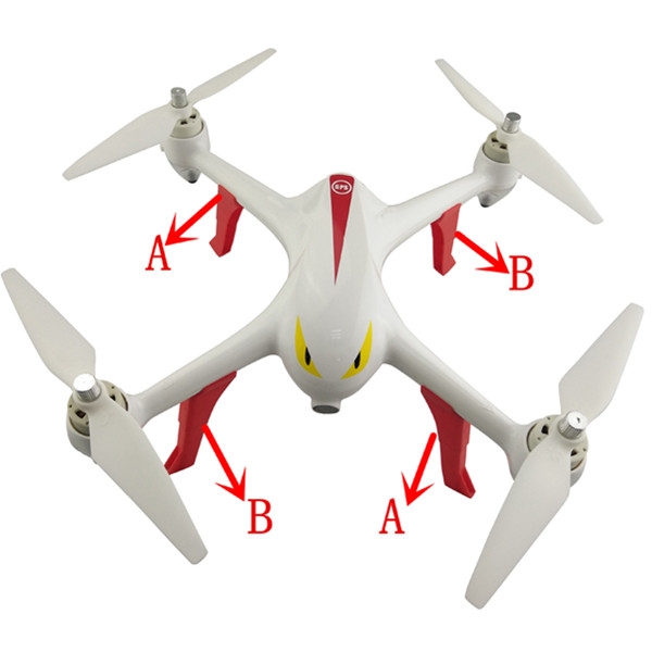 MJX B2W B2C RC Quadcopter Spare Parts Landing Gear Landing Skids