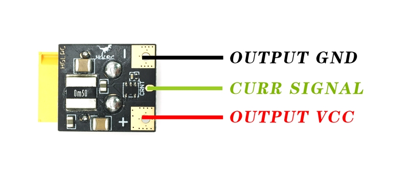 HGLRC AMASS XT60 25.2V 6S 120A Current Sonsor  for RC Drone FPV Racing
