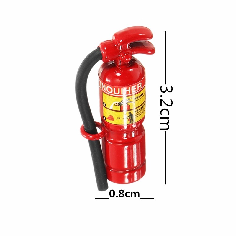 1:10 RC Car Parts Extinguisher Model RC Car Decoration Toys