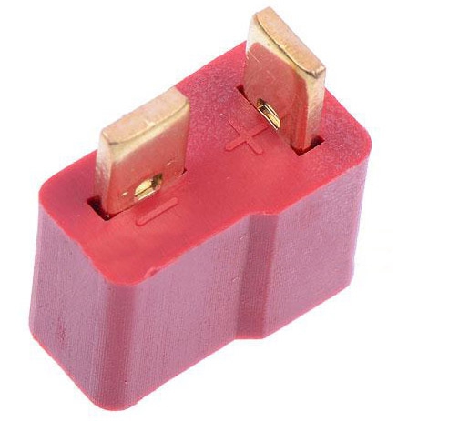 A Pair Of Fireproof T Plug Connector For RC ESC Battery