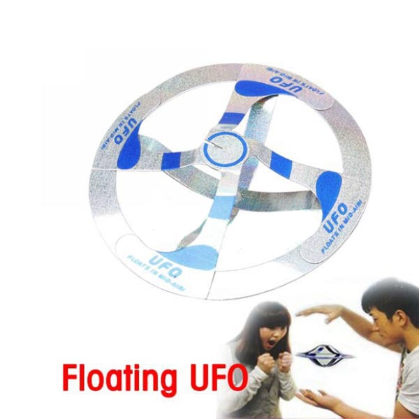 2PCS Suspended UFO Floated Gyro Close-up Magic Props