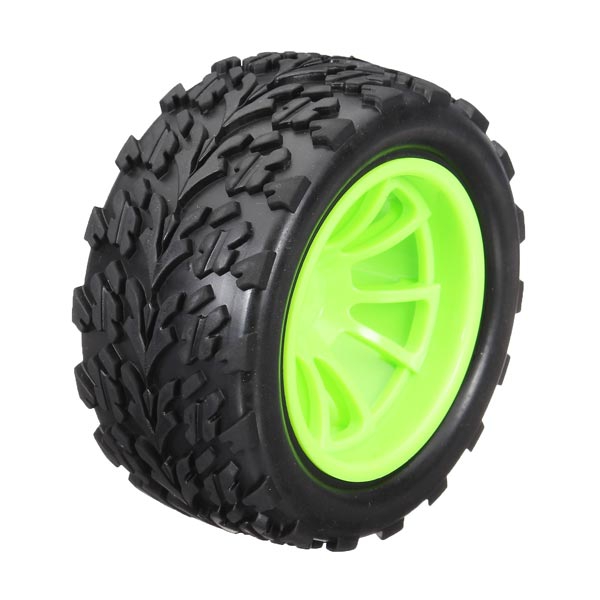 1/10 Rc Monster Truck Tyre 2 PCS For HSP Tamiya Losi