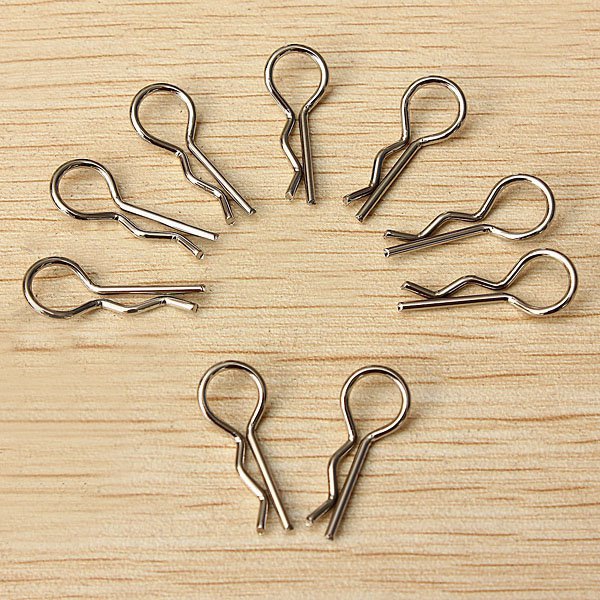 Canopy Shell Clip Pin 100Pcs For HSP/HPI RC 1/10 Model Car