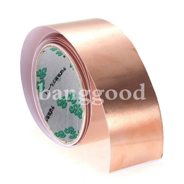 Copper Foil Tape EMI Shielding for Fender Guitars 6 ft X 2