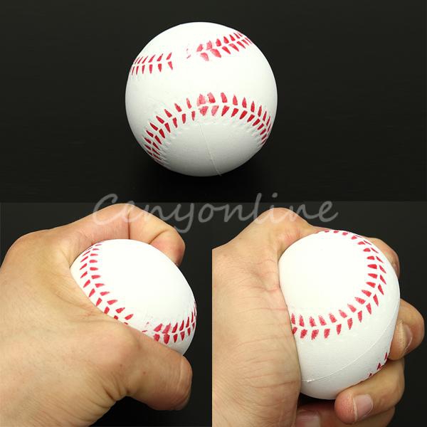 Baseball Stress Relief Relaxation Squeeze Venting Foam Ball