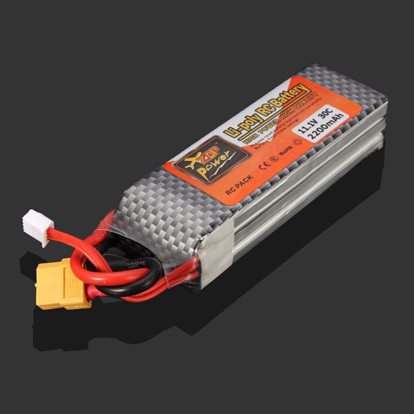 ZOP Power 11.1V 2200MAH 30C Lipo Battery XT60 Plug