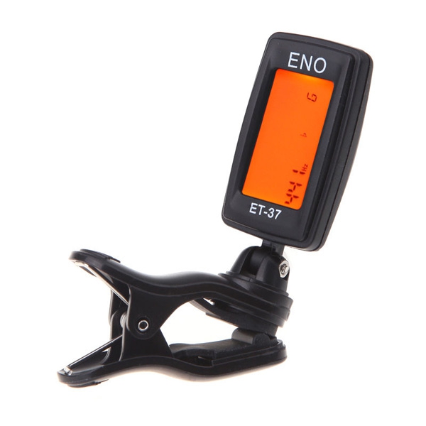 ENO ET-37 LCD Clip-on Electronic Guitar Bass Violin Ukulele Tuner