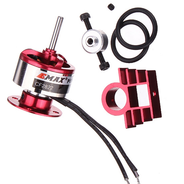 Emax CF2822 1200KV Brushless Motor With Heat Sink And Propeller Saver