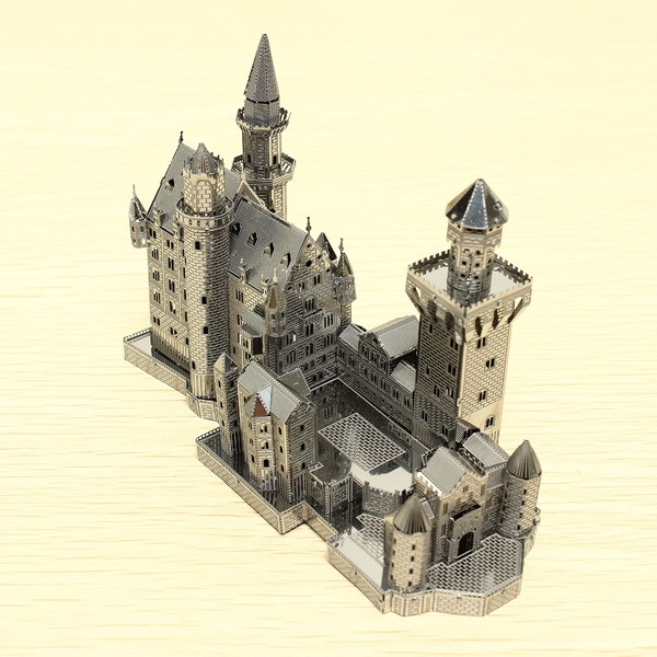 Piececool Neuschwanstein Castle DIY 3D Laser Cut Models Puzzle