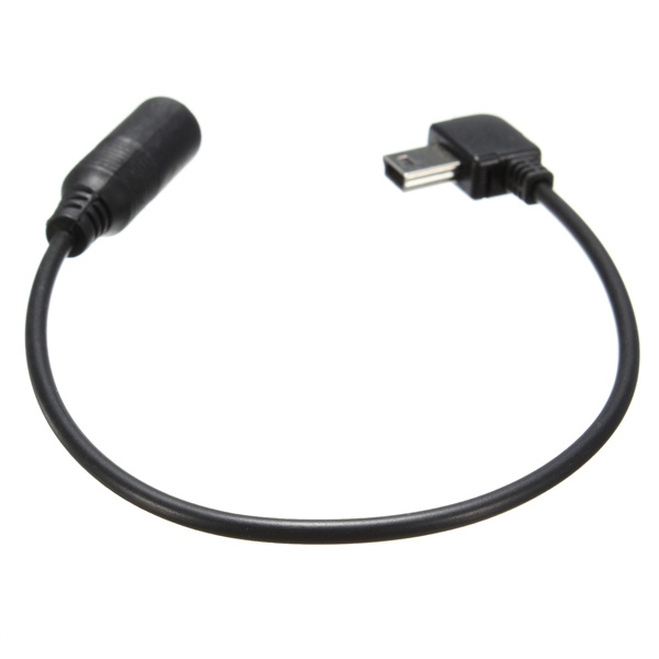 Mini USB To 3.5mm Microphone Adapter Cable For GoPro Hero 3 3+ Camera