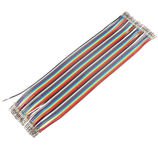 40 X 20cm Dupont Reed Jumper Wire Cable Female To Female 