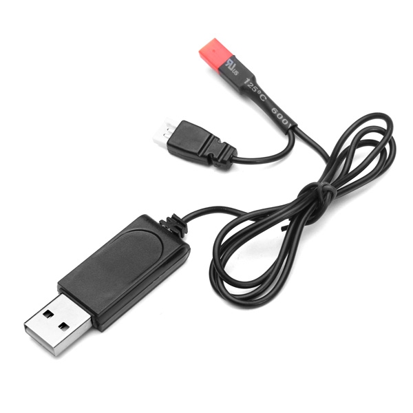 1 To 2 USB Charging Cable JST Plug for RC Quadcopter