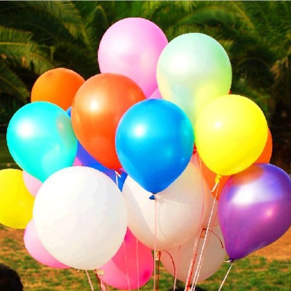 100PCS Colorful Balloon Birthday Christmas Wedding Party Decoration