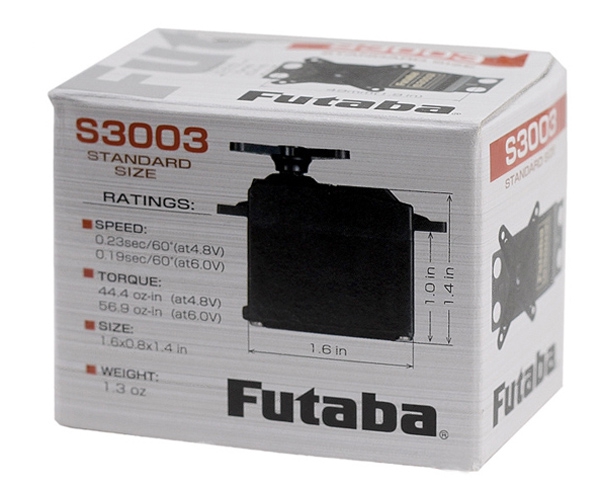 Genuine Futaba S3003 37.2g Standard Servos 