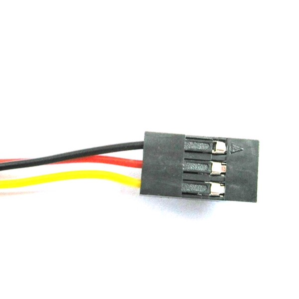 2 PCS 20cm 1.25mm 3P DuPont 3 Pin AV GND Cable for CCD FPV Camera VTX Transmitter