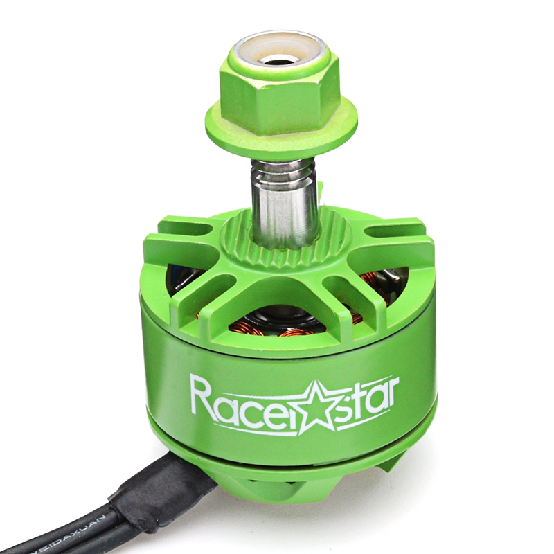 4X Racerstar 1707 BR1707S Green Edition 3700KV 2-3S Brushless Motor For RC Drone FPV Racing Frame