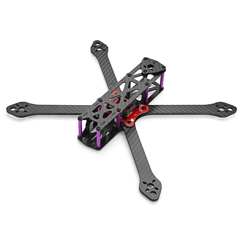 Realacc Martian-7 7 Inch 300mm Wheelbase Carbon Fiber 4mm Arm FPV Racing Frame Kit w/ PDB 159g