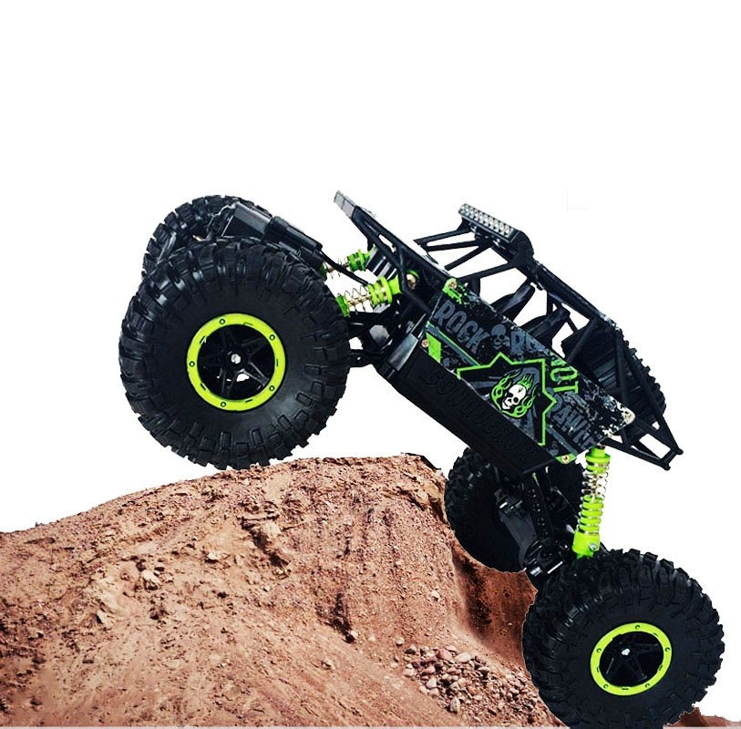 HUANGBO 2.4G 4WD 1/18 Racing Crawler Off Road Remove Control RC Car