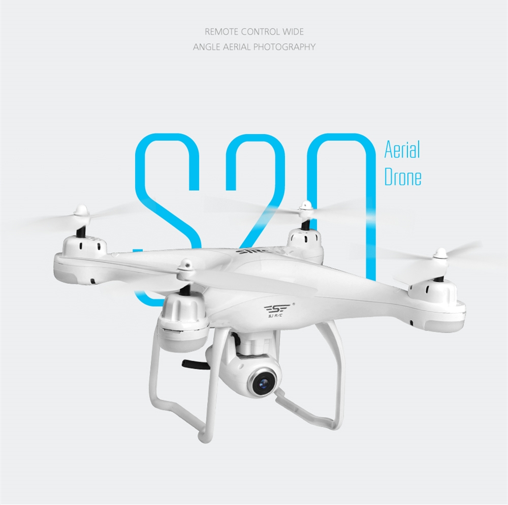 S-SERIES S20W Double GPS Dynamic Follow WIFI FPV With 1080P Wide Angle Camera RC Drone Quadcopter