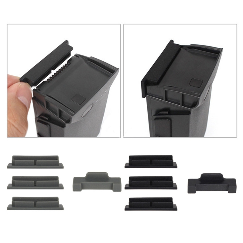 4Pcs Dust-proof Body Battery Terminal Charging Port Plug Protectors Cover for DJI Mavic Air RC Drone