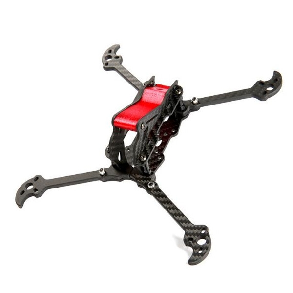 IFlight TAU-H5.5 225mm Wheelbase 5mm Arm 3K Carbon Fiber FPV Racing Frame Kit Red for RC Drone