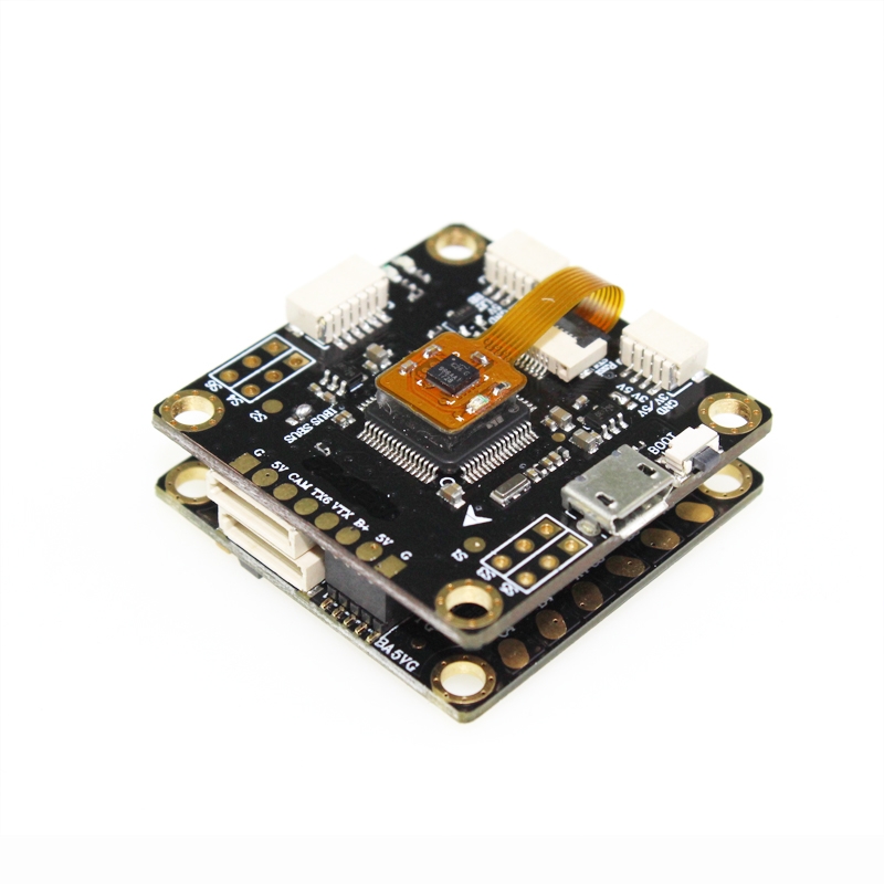 HAKRC F4V3 Flytower F4 Flight Controller OSD Built-in PDB BEC + 30A BLHeli_S 4 IN 1 ESC For RC Drone