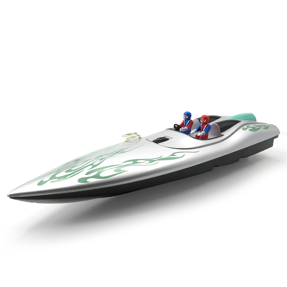 Flytec 2011-9 1/18 46CM Infrated 40MHZ Silver Rc Boat 15km/h Without Battery RTR Toys