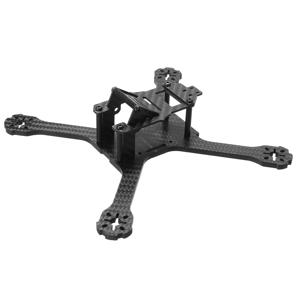 Realacc X210B 210mm Wheelbase 5mm Arm Carbon Fiber FPV Racing Frame Kit with 5V & 12V PDB Board