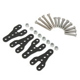 Aluminum Black Shock Absorber Kit For Axial SCX10 Honcho Dingo 1/10 RC Crawler