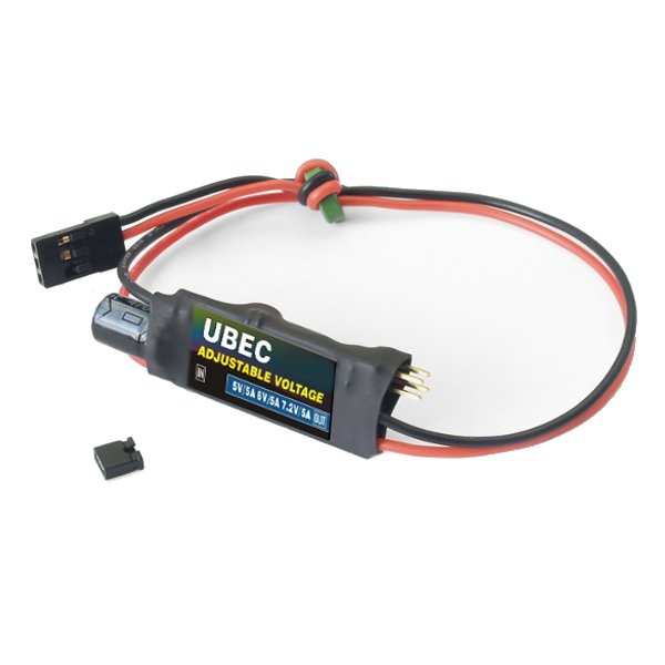 DW Wing 5V/6V/7.2V 5A Output Adjustable UBEC For RC Airplane