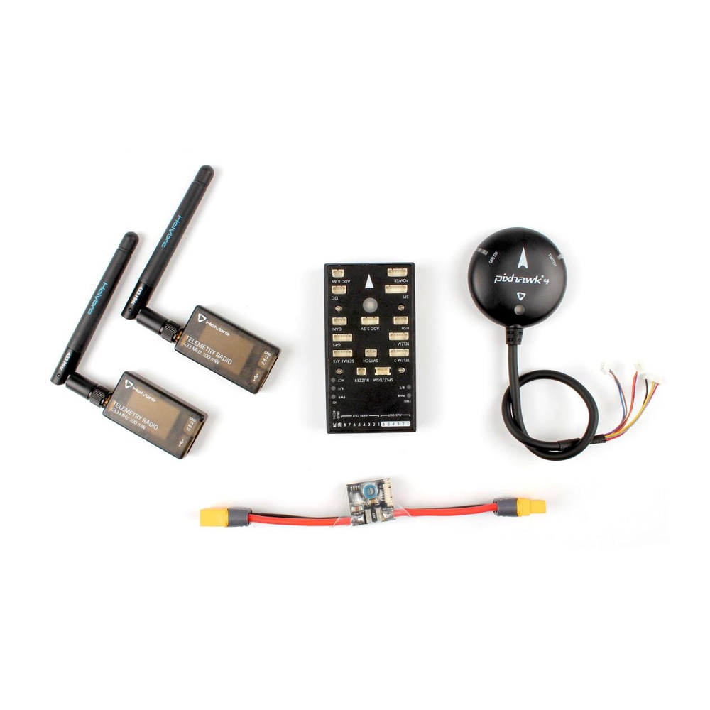 Holybro PIX32 Pixhawk PX4 2.4.6 Flight Controller M8N GPS PM Power Module 433/915Mhz Radio Telemetry