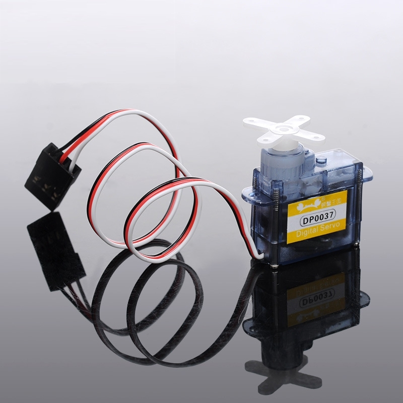 3.7G Micro Light Servo 1KG Torque DP0037 Coreless Motor With Arm For RC Airplane